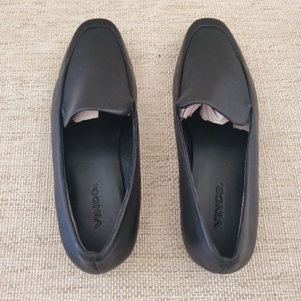 ✨ VINCE ✨ Women's Brette Leather Loafers - [Size 5, Black] - Picture 7 of 11